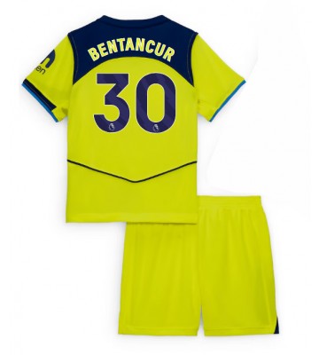 Tottenham Hotspur Rodrigo Bentancur #30 Tredjetrøje Børn 2025-26 Kortærmet (+ Korte bukser)